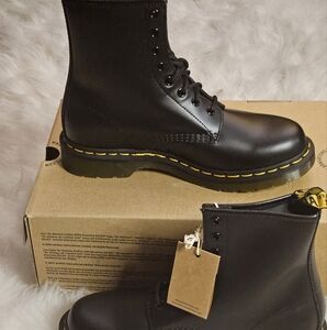 DR.MARTENS 1460 SMOOTH  LEATHER LACE-UP BOOT